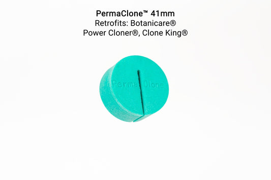 PermaClone™ 41mm/1.625" Cloning Collars - Fit the Botanicare® 25, 45, 77, & 180 site Power Cloner® systems AND the Clone King's® 36 and 64 Site Systems - PermaClone