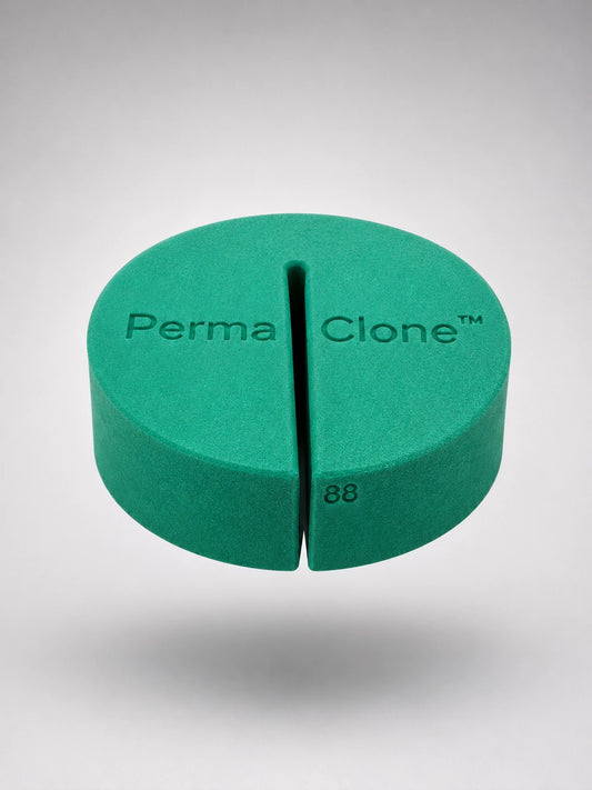 PermaClone size 88mm collars floating slightly tilted forward. 