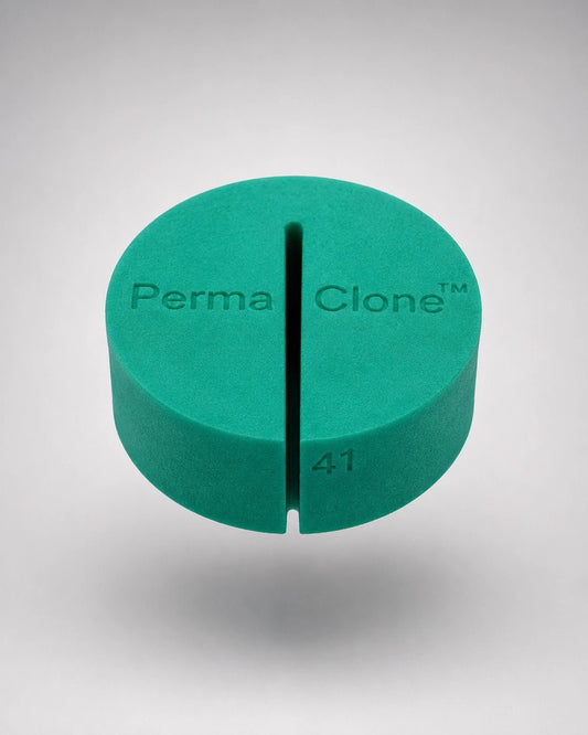 PermaClone size 41 mm floating slightly tilted forward. 