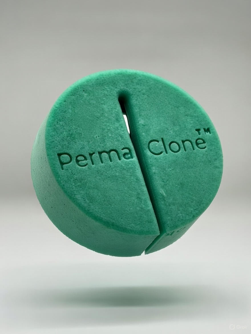 PermaClone® 46mm Cloning Collars Fits TurboKlone®, Oxyclone®, Clone King® and many 2" net pots - PermaClone