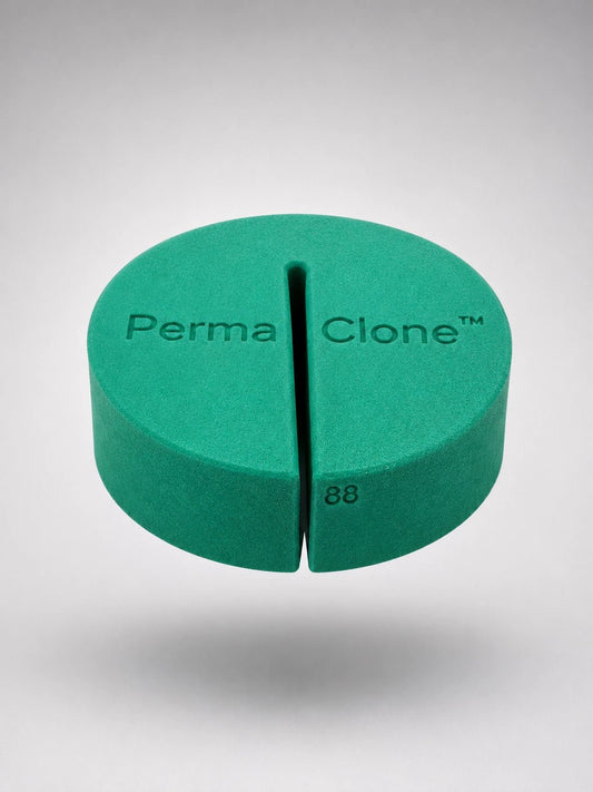 PermaClone size 88mm collars floating slightly tilted forward. 