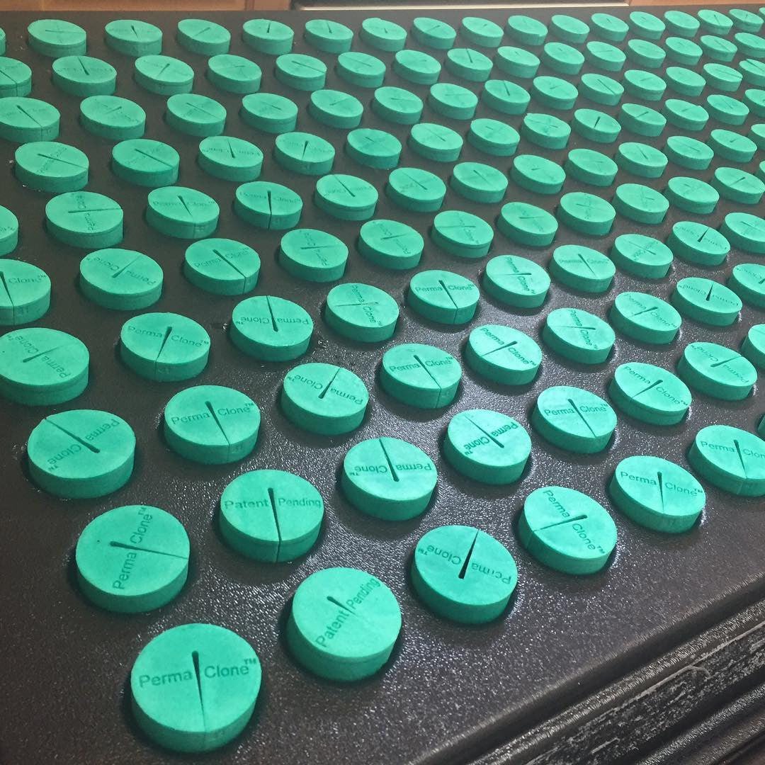 PermaClone™ 41mm/1.625" Cloning Collars - Fit the Botanicare® 25, 45, 77, & 180 site Power Cloner® systems AND the Clone King's® 36 and 64 Site Systems - PermaClone