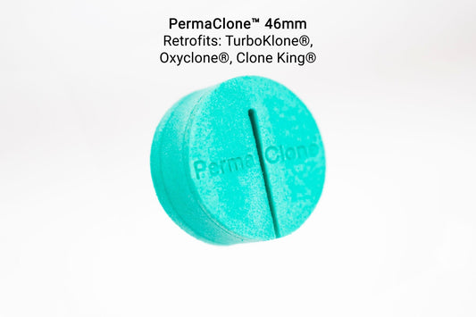 PermaClone® 46mm/1.75" Cloning Collars - Fits TurboKlone®, Oxyclone®, Clone King®, Whole Plant Tech, and many 2" net pots used in DIY cloning systems - PermaClone